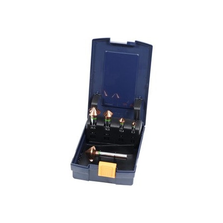 Garant Countersink Set in a Case, 90 Deg, TiAlN Coated, Number of countersinks: 5 150305 5
